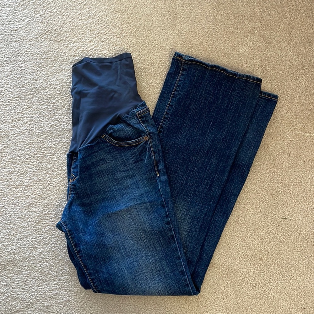 Old Navy full panel maternity boot cut jeans